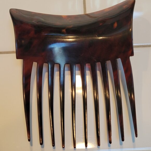 3 Tortoise Shell Hair Combs - Picture 3 of 7